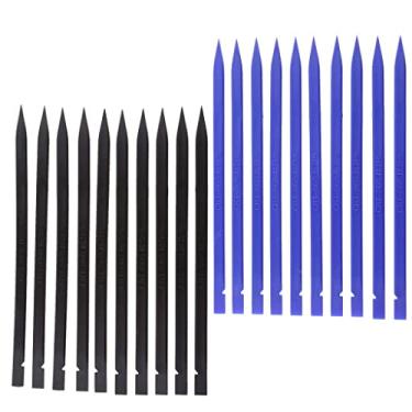 Imagem de ZGUZMCMK 20 Peças Universal Stick Spudger Telefone Tablet Abrir Ferramentas, Preto + verde (20 peças)