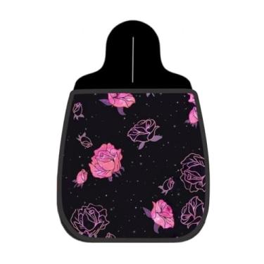 Imagem de Lixeira De Carro Organizador Lixinhocar Rosas Galáxia Espacial