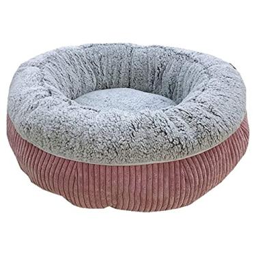 Imagem de U5GAAALPPQ9 Canil de sono profundo para gatos canil meio fechado tipo cama de cachorro gato saco de dormir bichon grosso quente canil para animais de estimação