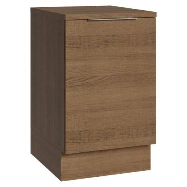 Imagem de Balcão de Cozinha 50cm 1 Porta Rustic Stella Madesa, Rustic