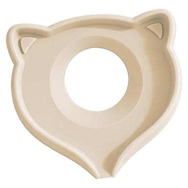 Imagem de Baoblaze Tapete para, Coletor de Água para, Protetor de Respingos de Silicone, Escorredor de Banheiro, Bandeja Organizadora Eficiente para, Bege