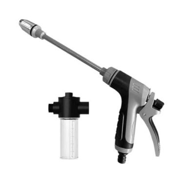 Imagem de Pistola De Água De Alta Pressão 1 Unidade Bico De Mangueira De Jardim 