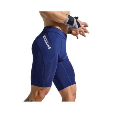 Imagem de Shorts De Compressão Para Musculação Masculina, Leggings Elásticas Par