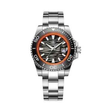 Imagem de Relógio De Mergulho Masculino De Luxo Com Bezel De Cerâmica Luminosa 2