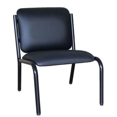 Imagem de Sofá Para Recepção De Escritório Linha Recepção Plus Preto