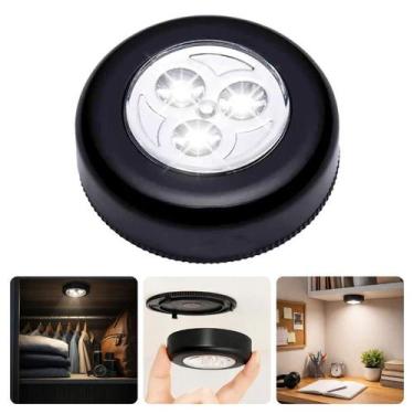 Imagem de Luminária Noturna Auxiliar De Colar Parede Liga Desliga Toque LED Bran