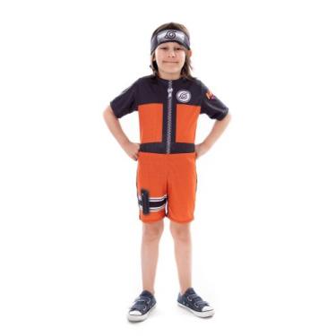 Imagem de Fantasia Naruto Curto Verão, Fantasia Carnaval - Fantasia Brás, GG: 8 