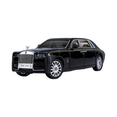 Imagem de Modelo De Carro Em Escala 1:24 Rolls Royce Phantom Em Liga Metálica Co