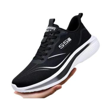 Imagem de Tênis Masculinos plus Size Chunky Para Corrida, Basquete, Caminhada, M