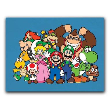 Imagem de Placa  Mdf  20 Cm X 30 Cm - Nintendo  Bd02 