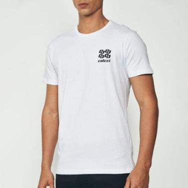 Imagem de Camiseta Colcci Slim Minimalist Masculino-Masculino