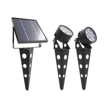 Imagem de Luzes De Spot Solar À Prova d'Água Para Exterior 50X LED Com Acionamen