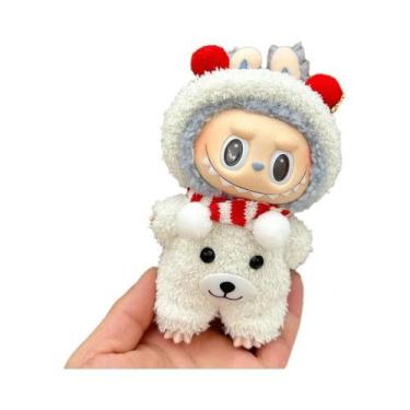 Imagem de Mini Pingente De Roupa Fofo Labubu Para Boneca De Pelúcia De 15-17cm -