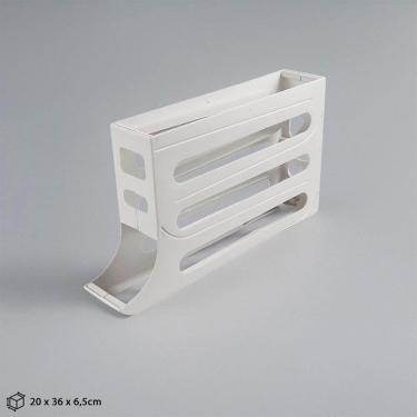 Imagem de Dispenser Organizador Para Até 30 Ovos Para Geladeira