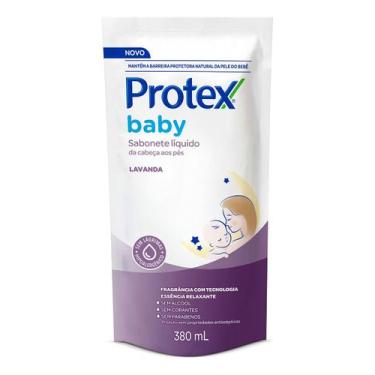 Imagem de Refil Sabonete Líquido Para Bebês Lavanda 380ml Protex Baby