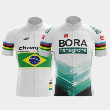 Imagem de Combo 2 Camisas Premium de Ciclismo Masculinas Manga Curta Respirável Proteção Uv-Masculino