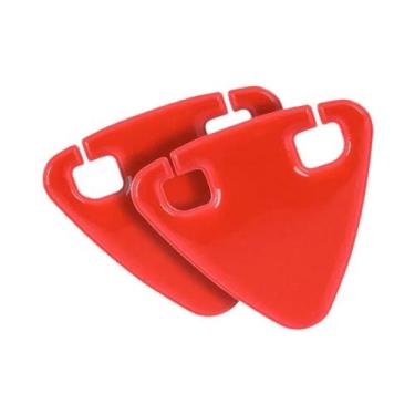 Imagem de Adesivo Triangular Refletivo De Alta Luminosidade Em TPU Para Biciclet