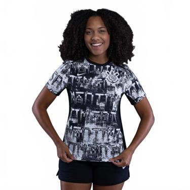 Imagem de Camiseta Corinthians Nike 2026 Pré-Jogo Feminina-Feminino