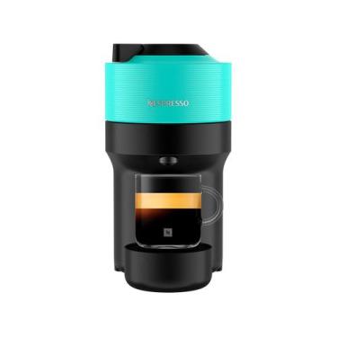 Imagem de Cafeteira Nespresso Vertuo POP Verde Acqua para Café Espresso Manual -