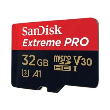 Imagem de Cartão De Memória SanDisk MicroSD 32GB 64GB 128GB 256GB UHS-I U3 C10 V
