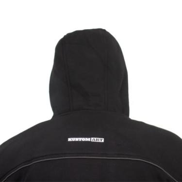 Imagem de Jaqueta Moto Moletom CE Kevlar com Forro Impermeável - KUSTOM ART, pre