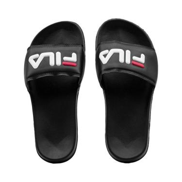Imagem de Slide Preto, Branco e Vermelho Sleek | Fila-Masculino