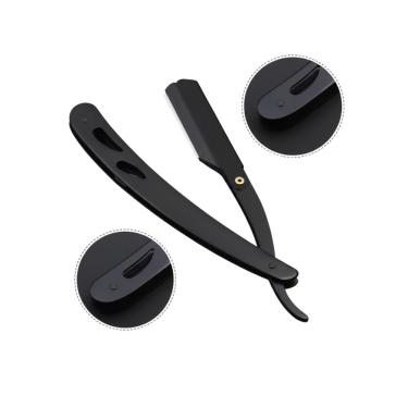 Imagem de Navalhete Aço Preto Resistente e Elegânte com Corte Preciso e Acabamento Sofisticado Pr...