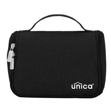 Imagem de Necessaire Masculina Uni Home NZ220404 em Poliéster 20X8X15CM Preto para Uso Masculino
