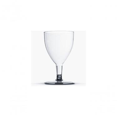 Imagem de Taça para Vinho Descartável em Acrílico 170ML Pacote com 50 Unidades Transparente Higipack