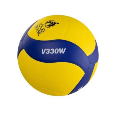 Imagem de Bola Mikasa Vôlei Amarelo e Azul - Unissex-Unissex