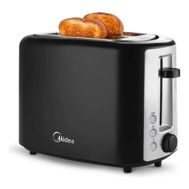 Imagem de Torradeira Automática Quicktoast 60hz Midea Cor Preto, 220V