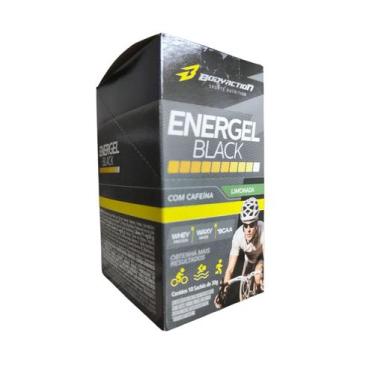 Imagem de Energel Black com Cafeína Sabor Limonada CX/10 Sachês Body Action - Bo