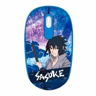 Imagem de Mouse Gamer Wireless Akko Sasuke Uchiha Smart Azul, 1200DPI