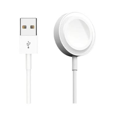 Imagem de Cabo Carregador Sem Fio Para Apple Watch Série 1 2 3 4 5 6 7 8 9 Estaç