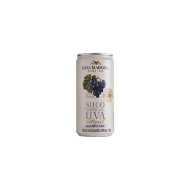 Imagem de Suco de uva casa madeira integral gaseificado lata 269ml