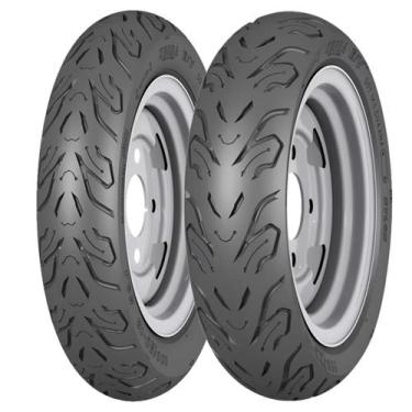 Imagem de Par Pneu Moto 90 90 R10 e 100 90 R10 Kenda K7033 Uso Sem Câmara