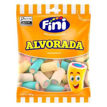 Imagem de Marshmallows Fini Alvorada Sabor Baunilha 80g