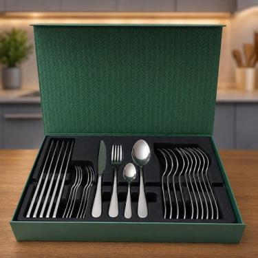 Imagem de Conjunto 24 Talheres Prime Inox - FRATELLI