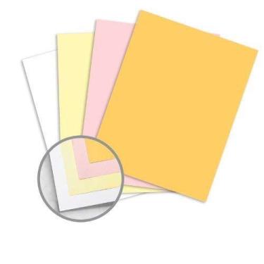 Imagem de Papel Autocopiativo Multicolor 4 Partes 21,3 lb 21,6x28 cm - Marca Pró