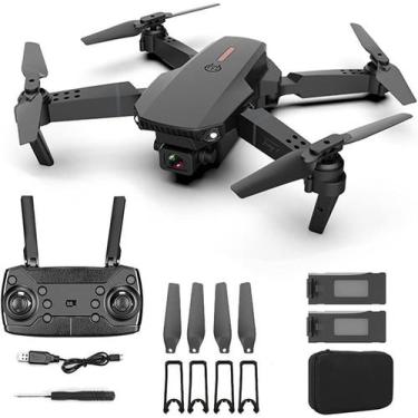 Imagem de Drone E88 Pro Câmera Full Hd Wi-Fi FPV Bag Eachine 2 Baterias - DroneP