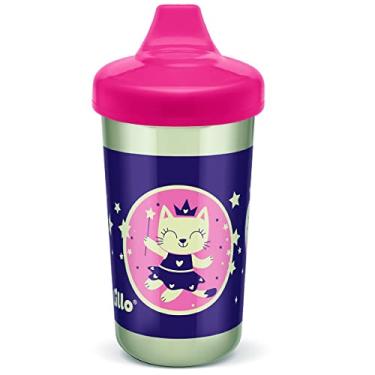 Imagem de Lillo Copo Antivazamento Glow Max 320Ml Rs Brilha No Escuro