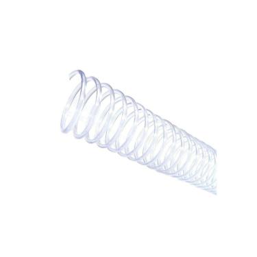 Imagem de Espirais para Encadernação Cristal Transparente 20mm 120 Folhas 70 und