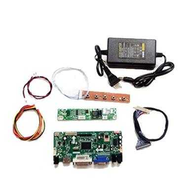 Imagem de Taidacent Placa controladora LVDS universal 10-65 polegadas tela LCD HDMI DVI VGA para LVDS Driver Board DIY Kit de exibição de notebook (47.0-68.6 cm 1080P Universal 8 kit)