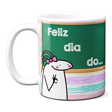 Imagem de Caneca Feliz Dia Dos Professores Flork Meme Professora Boa (Branca)