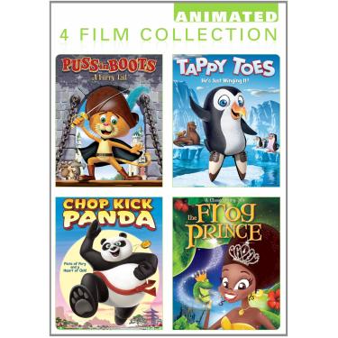 Imagem de Animated 4 Pack (Puss In Boots, Tappy Toes, The Frog Prince, Chop Kick Panda)