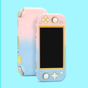 Imagem de A capa protetora TwiHill é adequada para Nintendo switch lite A versão gradiente (Rosa Azul)