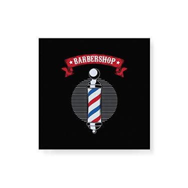 Imagem de Arte Maníacos Quadro Decorativo em Tela Canvas Barbershop Pirulito - 30x30cm