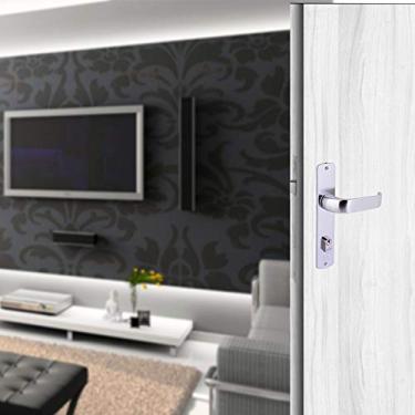 Imagem de Fechadura Una Z Ext, Arouca Fechaduras, 102617/40-Z-ZCE, Cromado Escovado