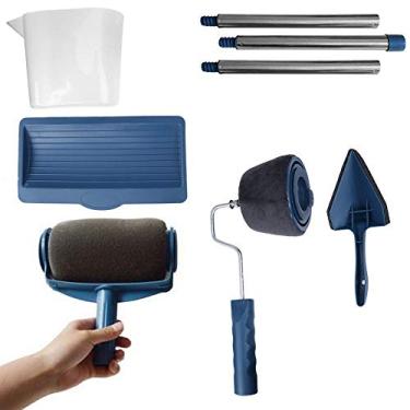 Imagem de Rolo de Pintura Parede Facil Pintar Sem Sujeira Criativa Casa