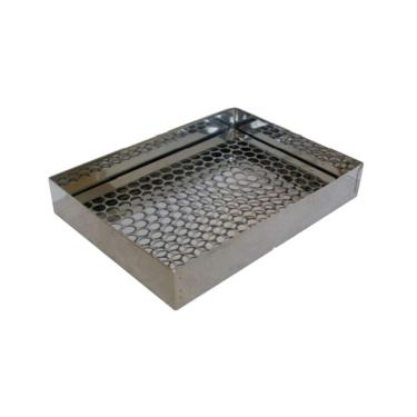 Imagem de Escorredor de Pastel, Salgado e Fritura em Aço Inox 40x80cm